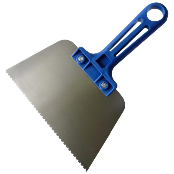 Зубчатый шпатель для клея В1 180мм Jettools 180200-В1