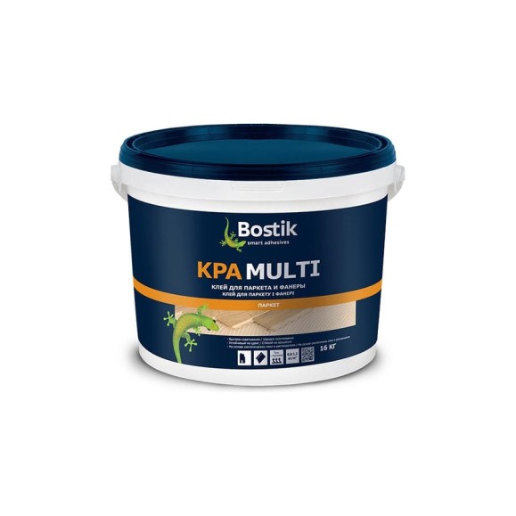 Клей для паркета на растворителе BOSTIK KPA MULTI 16 кг 30613743 Клей для паркета на растворителе BOSTIK KPA MULTI 16 кг 30613743