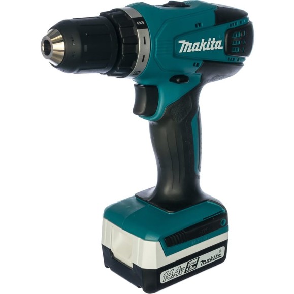 Аккумуляторная дрель-шуруповерт Makita DF347DWLE + фонарь