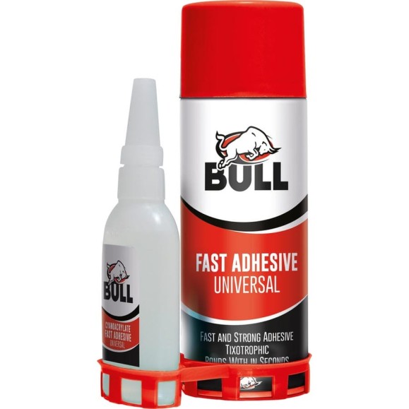 Универсальный экспресс клей Bull с активатором, 50 гр+200 мл BN705_50 Универсальный экспресс клей Bull с активатором, 50 гр+200 мл BN705_50