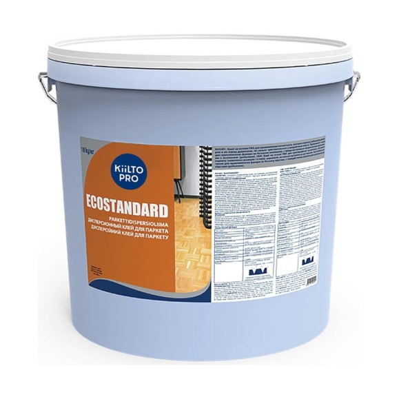 Дисперсионный клей для паркета KIILTO EcoStandard 18 кг T6510.015K
