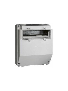 Бокс ABL 260x319x146 mm с окошком и DIN-рейкой на 12 модулей, IP44 B 60.03