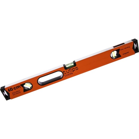 Уровень 60 см 3 глазка рукоятки Tulips tools II13-722