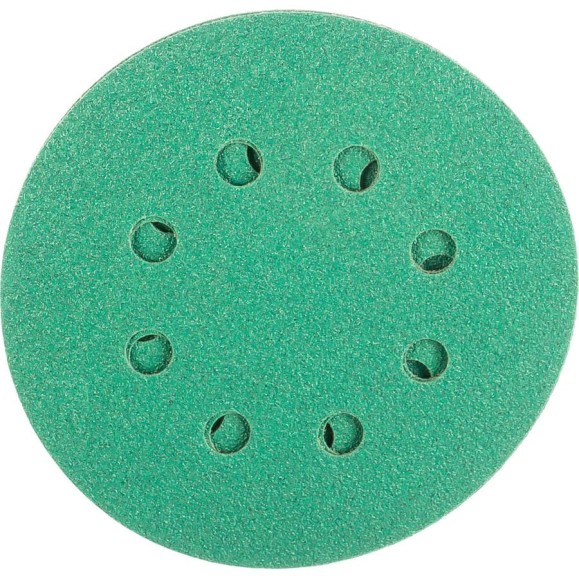 Диск шлифовальный KM10 (10 шт; 125 мм; P80; 8 отверстий; Velcro) БАЗ 960000141928