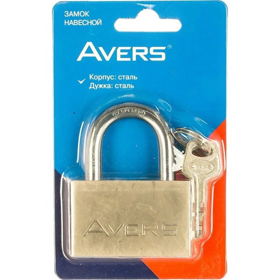 Навесной замок Avers PDS-30-60-Blister 00022997