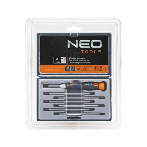 Набор прецизионных NEO Tools 8 шт CrMo 04-227 Набор прецизионных NEO Tools 8 шт CrMo 04-227