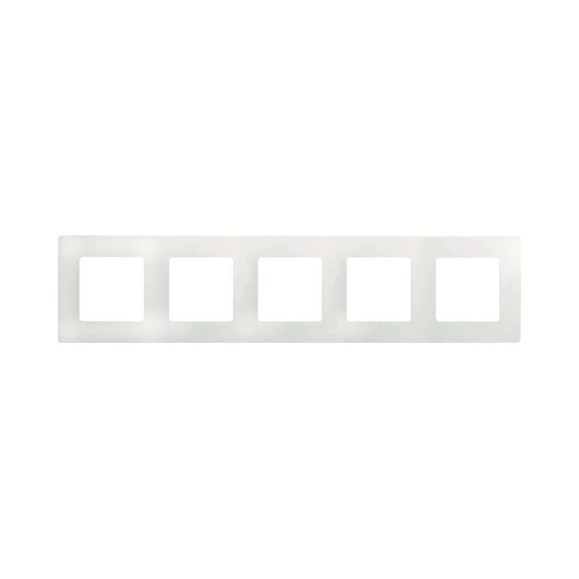 Рамка Legrand 5 постов Legrand Etika белый 672505