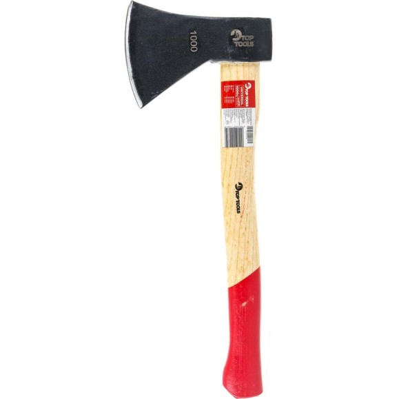 Топор Top Tools 1000 г, деревянная рукоятка 05A310