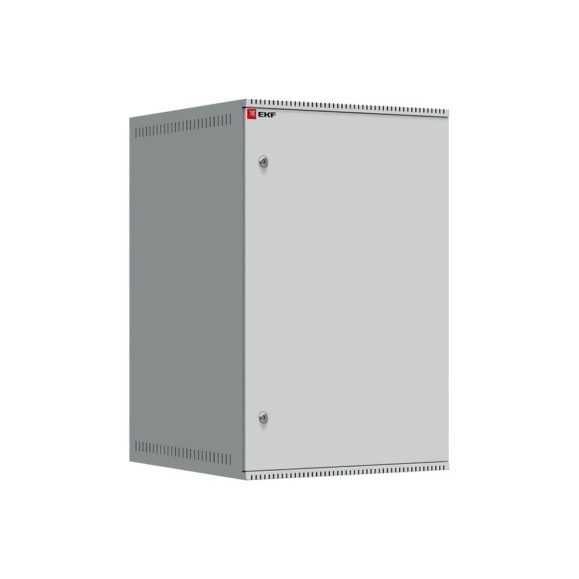Телекоммуникационный настенный шкаф EKF 18U 600х650 дверь металл, Astra A серия Basic SQITB18M650