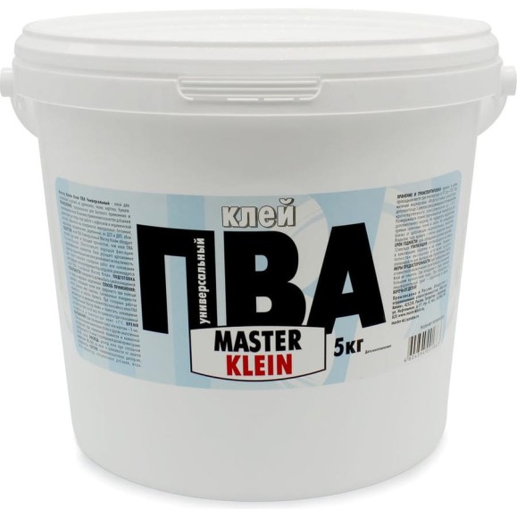 Универсальный клей ПВА Master Klein 5,0 л 11603360