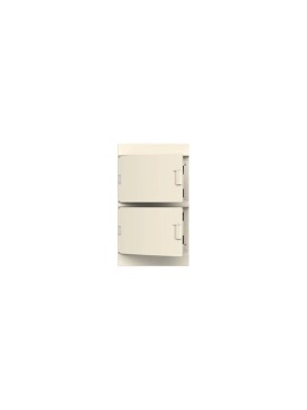 Бокс ABB настенный Mistral41 72М непрозрачная дверь, без клемм, белый 1SPE007717F1110