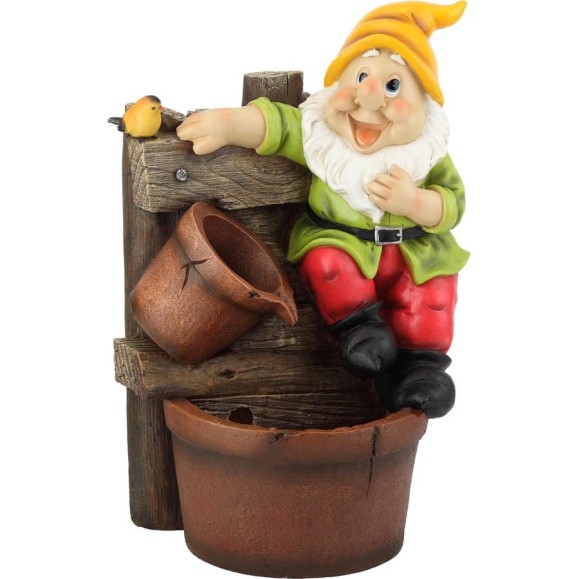 Уличный фонтан GREEN APPLE GAUF02 Гном 56 см Б0043462
