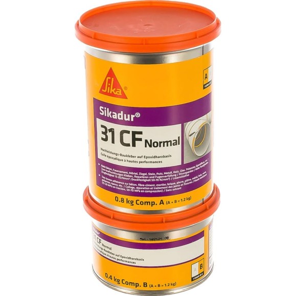 Строительный двухкомпонентный клей Sika Sikadur-31CF, AB, Normal C12, 1.2 кг 205