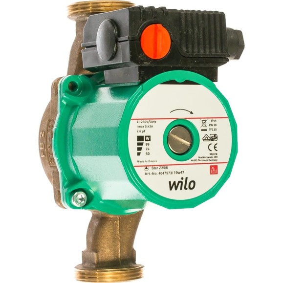 Циркуляционный насос Wilo STAR-Z 25/6 4047573