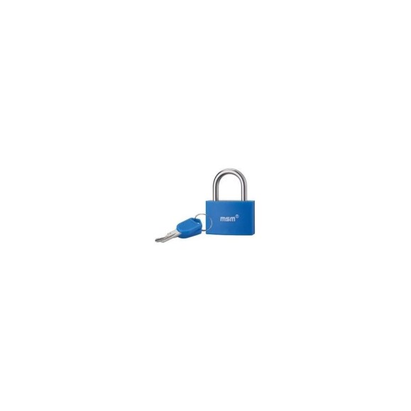 Навесной замок МСМ THK2 blue 000012512 Навесной замок МСМ THK2 blue 000012512