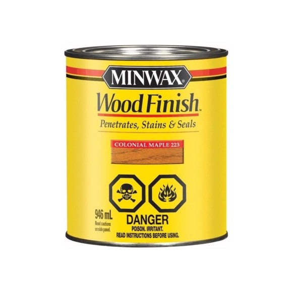 Морилка Minwax WF 223 Колониальный клен 946 мл 70005 Морилка Minwax WF 223 Колониальный клен 946 мл 70005
