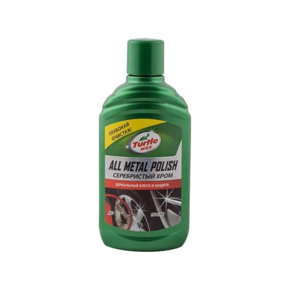 Полироль-паста Tartle Wax 300 ML, Серебристый хром, 52892 Полироль-паста Tartle Wax 300 ML, Серебристый хром, 52892