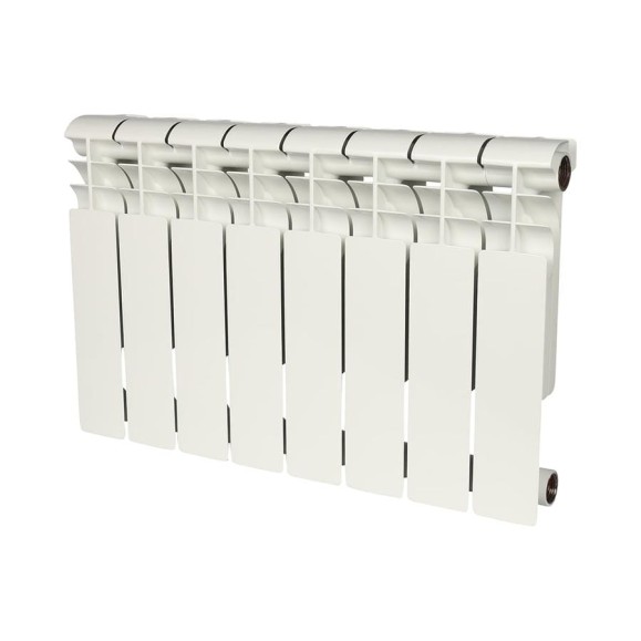 Биметаллический радиатор ROMMER Profi BM 350 BI350-80-80-130 8 секций RAL9016 86631