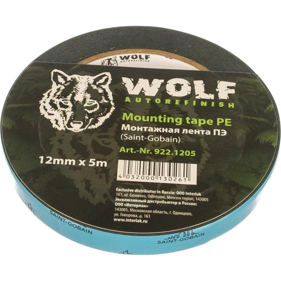 Монтажная лента Wolf Saint-Gobain 12 мм х 5 м 922.1205