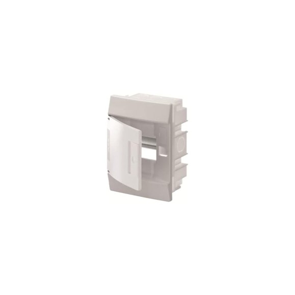 Бокс в нишу ABB Mistral41 4М непрозрачная дверь 850 без клемм белый 1SLM004100A1300