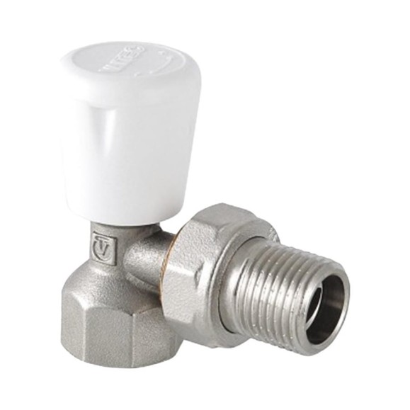 Клапан ручной для радиатора угловой 1/2" Valtec VT.017.N.04 Клапан ручной для радиатора угловой 1/2" Valtec VT.017.N.04
