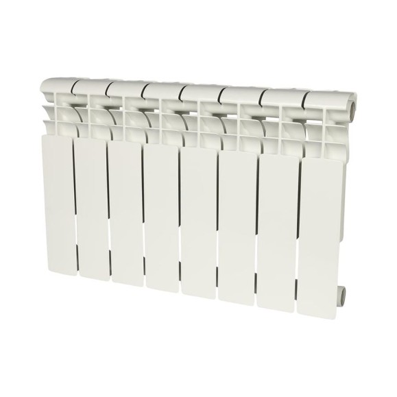 Алюминиевый радиатор ROMMER Profi 350 AL350-80-80-080 8 секций RAL9016 86622 Алюминиевый радиатор ROMMER Profi 350 AL350-80-80-080 8 секций RAL9016 86622