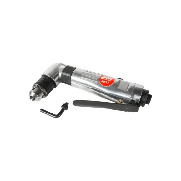 Дрель пневматическая JTC 10 мм, 1600 об/мин, 90 PSI, угловая, 3837 754640 Дрель пневматическая JTC 10 мм, 1600 об/мин, 90 PSI, угловая, 3837 754640