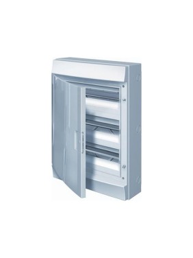 Настенный бокс ABB Mistral41 36М непрозрачная дверь с клемм 2ряда белый 1SPE007717F9977
