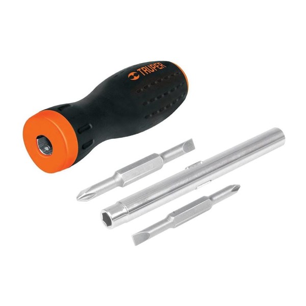Отвертка 6 в 1 Truper DT-4 14200