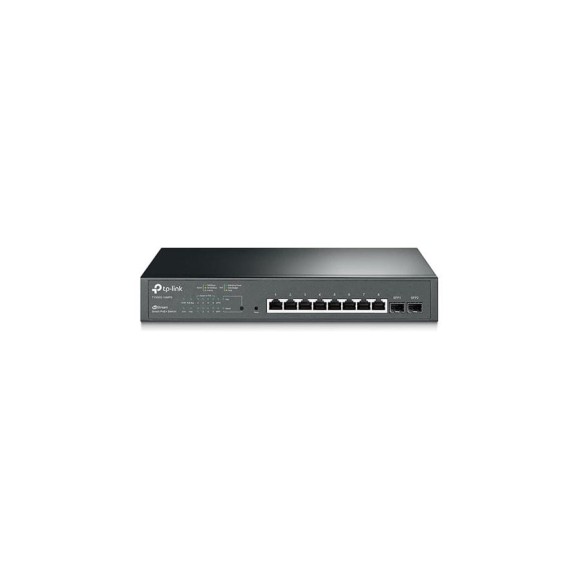 Управляемый коммутатор TP-Link JetStream 8G 2SFP 8PoE+ 116W T1500G-10MPS Управляемый коммутатор TP-Link JetStream 8G 2SFP 8PoE+ 116W T1500G-10MPS