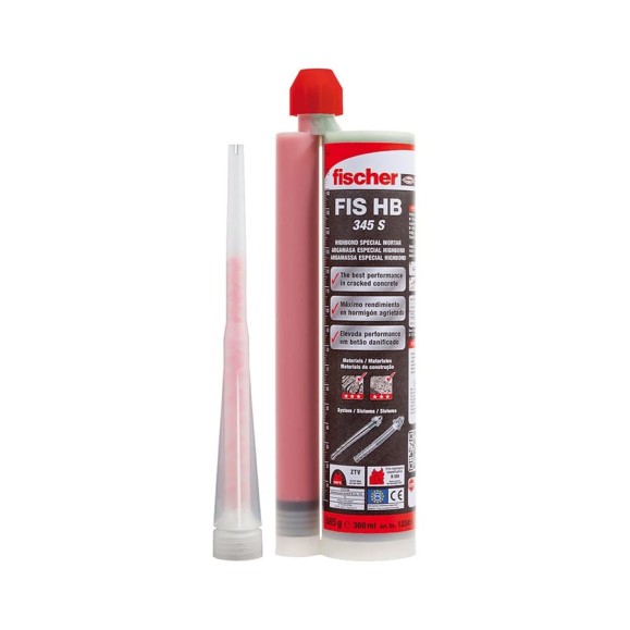 Fischer FIS HB 345 S ИНЪЕКЦИОННЫЙ СОСТАВ 6 шт. 3321 Fischer FIS HB 345 S ИНЪЕКЦИОННЫЙ СОСТАВ 6 шт. 3321
