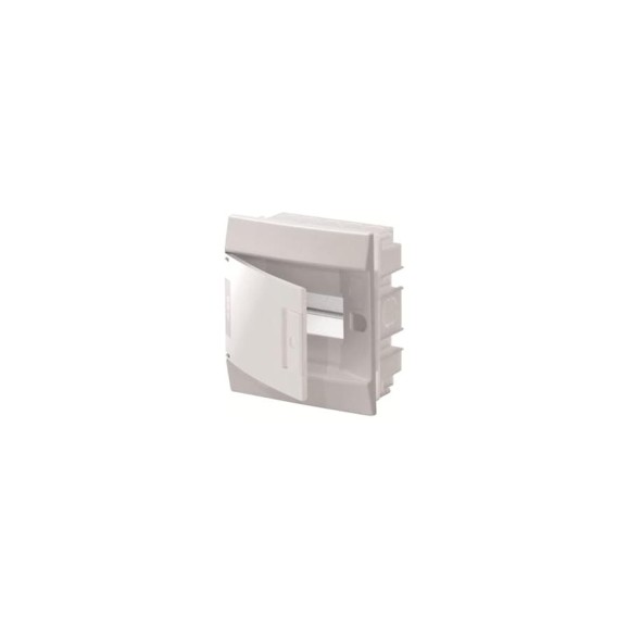 Бокс в нишу ABB Mistral41 6М непрозрачная дверь 850 без клемм белый 1SLM004100A1301