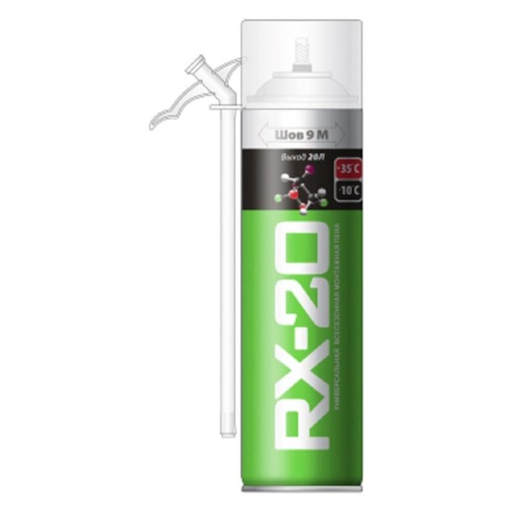 Монтажная пена RX Formula 20, 450гр 01-0-0-046 Монтажная пена RX Formula 20, 450гр 01-0-0-046