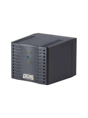 Стабилизатор напряжения Powercom черный TCA-3000 BL