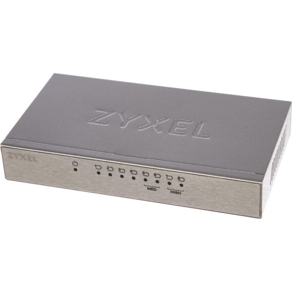 Коммутатор Zyxel GS-108B v3, 8 портов 1000 Мбит/с GS-108BV3-EU0101F Коммутатор Zyxel GS-108B v3, 8 портов 1000 Мбит/с GS-108BV3-EU0101F