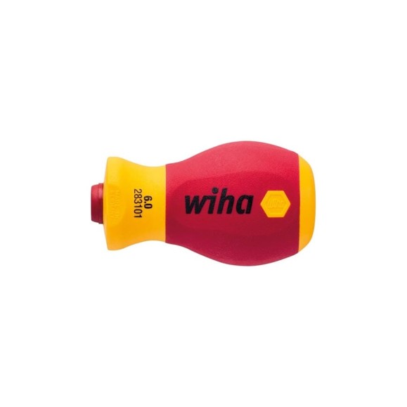 Отвертка-битодержатель Wiha SoftFinish electric slimVario Stubby 41229