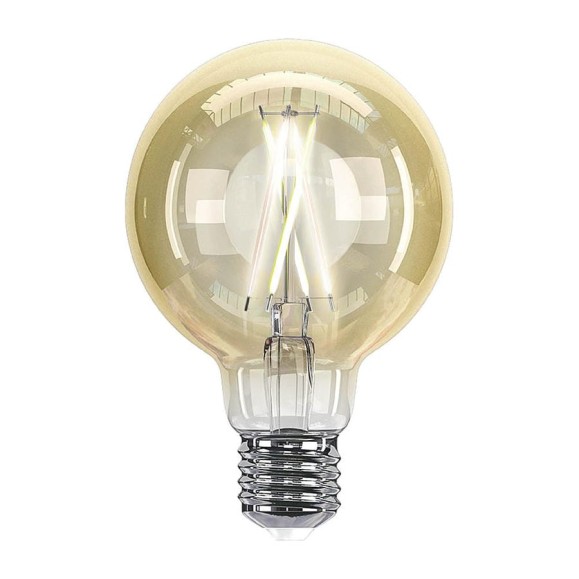 Умная LED лампочка HIPER Wi-Fi IoT G95 2.4 ГГц, E27, 2700K-6500K, A+,600 лм,G95 HI-G95FIV