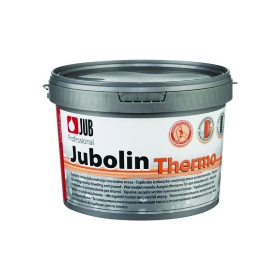 Теплоизоляционная шпатлевка для внутренних работ Jubolin Thermo 5 л. ведро 1/2/72 51220 Теплоизоляционная шпатлевка для внутренних работ Jubolin Thermo 5 л. ведро 1/2/72 51220