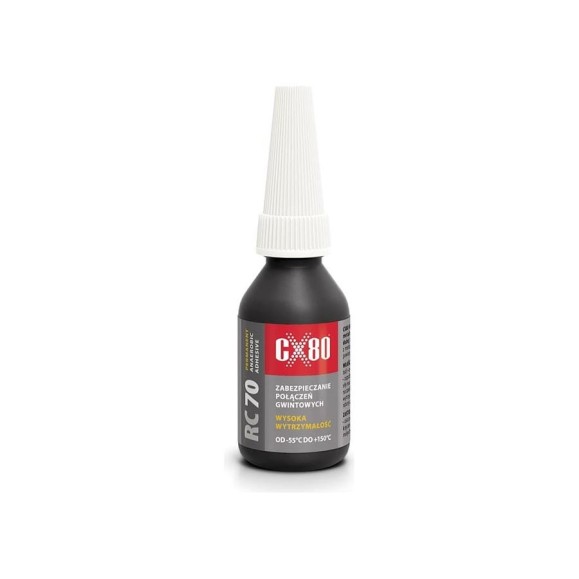 Фиксатор резьбы высокой прочности CX80 зеленый RC70 10ML BLISTER 426