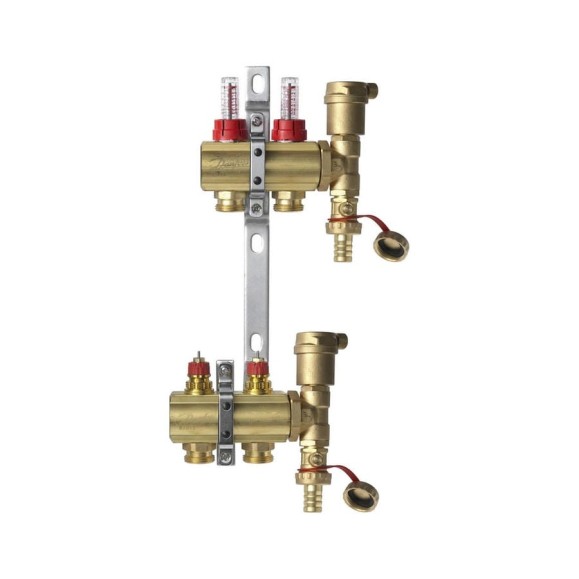 Комплект коллекторов Danfoss FHF-2F set, 2 выхода 088U0722 049521