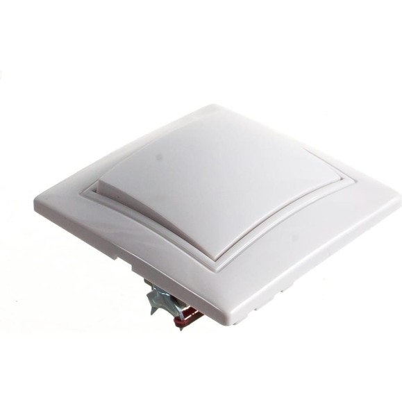 Выключатель Smartbuy 1-клавишный 10А белый Венера SBE-01w-10-SW1-0 Выключатель Smartbuy 1-клавишный 10А белый Венера SBE-01w-10-SW1-0