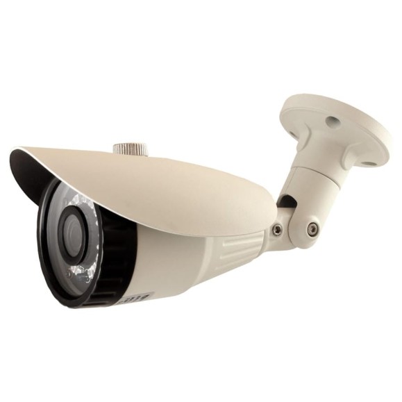 Камера GINZZU HAB-2032A AHD 2.0Mp AR0237, 3.6 mm, пуля, IR 20 м, IP66, металл 11773