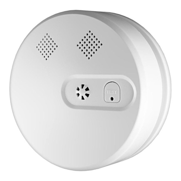 Датчик GINZZU HS-S06W детектор дыма, беспроводной, белый 16282