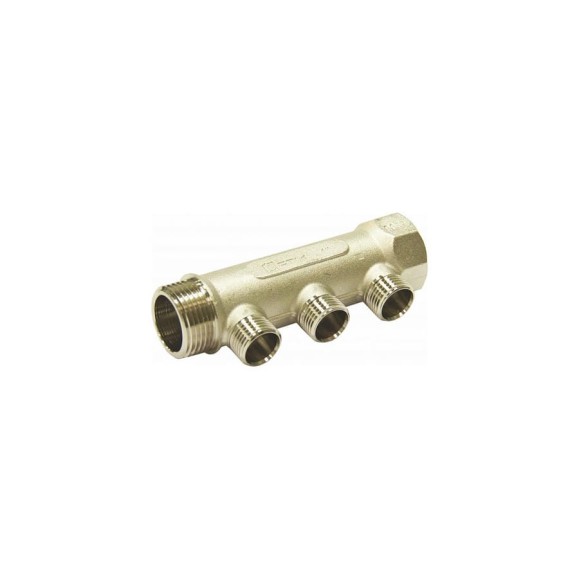 Коллектор СТМ 3 выхода, наружная резьба, 1х1/2 C3MM0112
