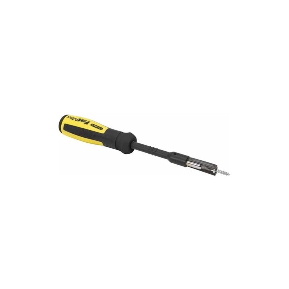 Отвертка FatMax Clip-N-Grip в комплекте с 6-тью вставками STANLEY 9-69-188