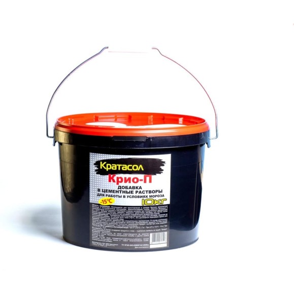 Противоморозная добавка Кратасол Крио-П NovaTech до -25 10л. 000000347