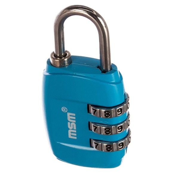 Навесной замок МСМ TH3 blue 000012498 Навесной замок МСМ TH3 blue 000012498