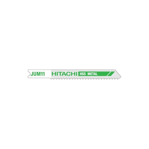 Пилка JUM11 для лобзика (5 шт.; 70 мм; HSS) по металлу Hitachi HTC-750025