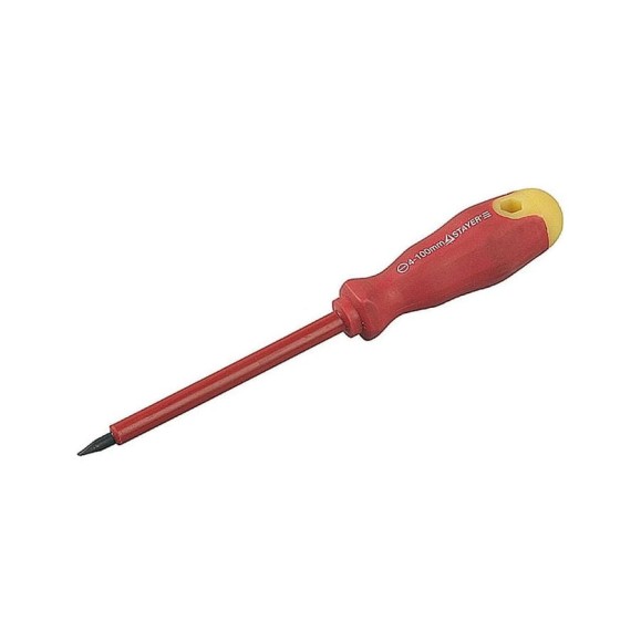 Диэлектрическая отвертка, SL 4,0 х 100 мм, STAYER 25141-04-10_z01