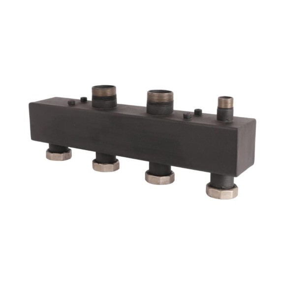 Коллектор ROMMER 2 отопительных контура, 1 1/2 RDG-0017-004002 RG008T2Q23RUAS Коллектор ROMMER 2 отопительных контура, 1 1/2 RDG-0017-004002 RG008T2Q23RUAS